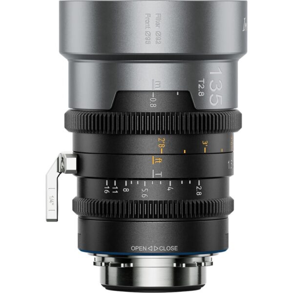Sirui IronStar 135mm T2.8 Anamorphic 1.5x Lens (ARRI PL/Canon EF, Blue Flare)